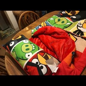 Angry Birds Sleeping Bag & Pillow